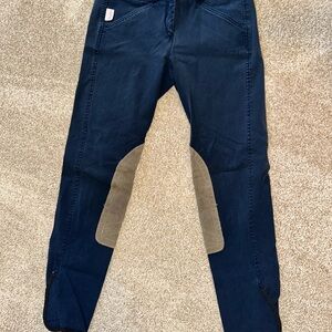 Girls Blue riding pants.